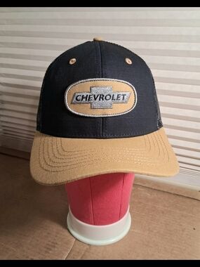 Men's Chevrolet Mesh Snapback Hat Adjustable-OSFM